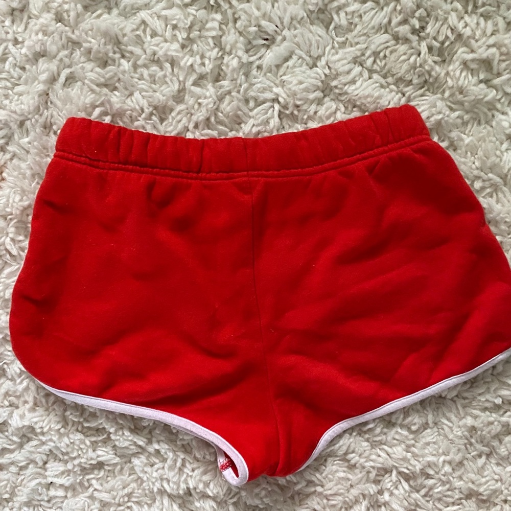 Red Sweatshorts! - Picture 2 of 2
